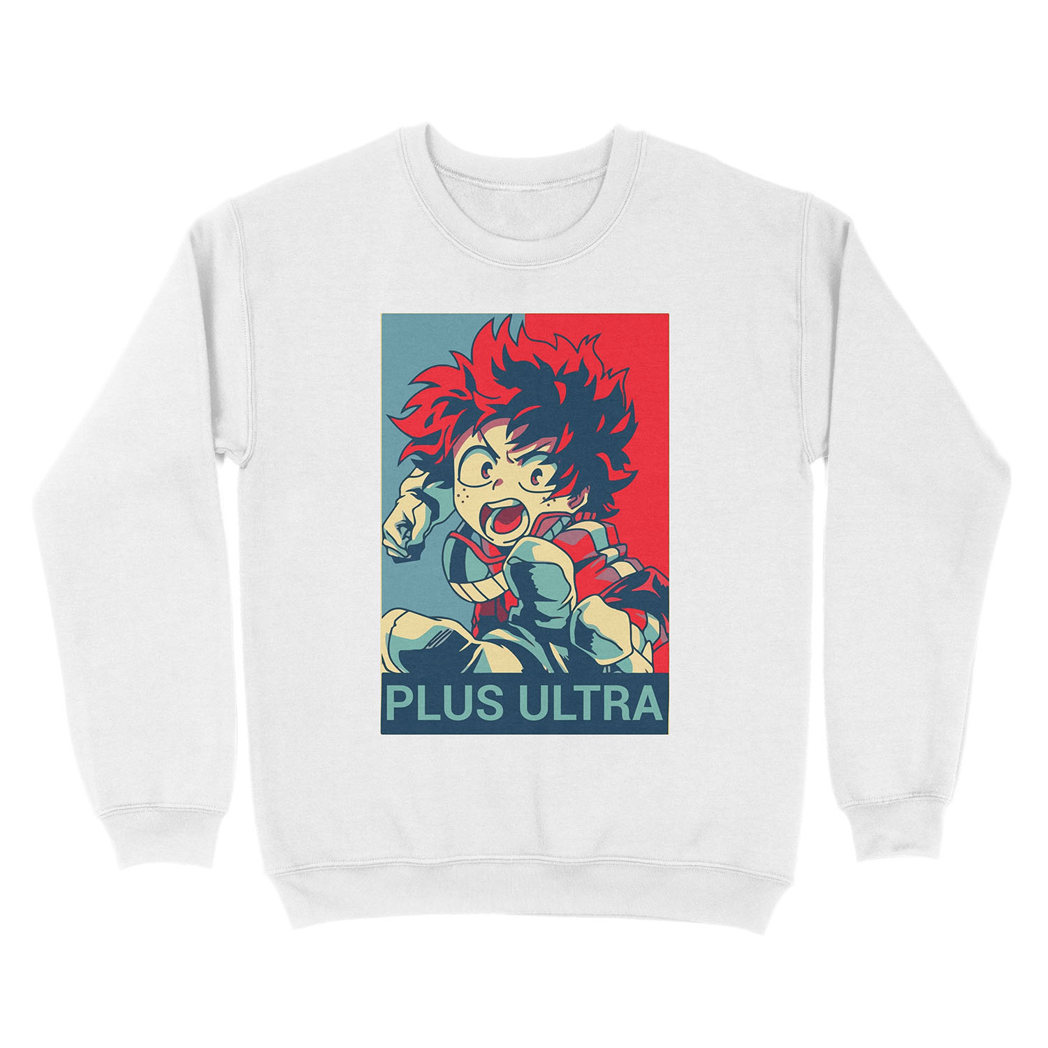 Boku no Hero Academia Midoriya Unisex Crewneck Sweatshirt - Image 2