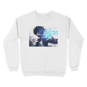Alternative view of Boku no Hero Dabi BlueFire Unisex Crewneck Sweatshirt