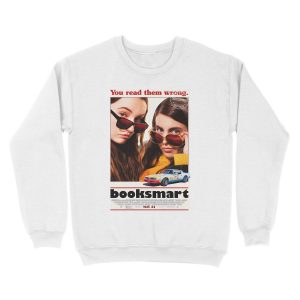 Alternative view of booksmart movie poster Unisex Crewneck Sweatshirt