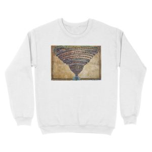 Alternative view of Botticelli - The Abyss of Hell Unisex Crewneck Sweatshirt