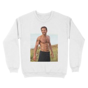 Alternative view of BRADLEY COOPER Actor Unisex Crewneck Sweatshirt