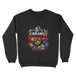 Brawl Stars Characters Unisex Crewneck Sweatshirt