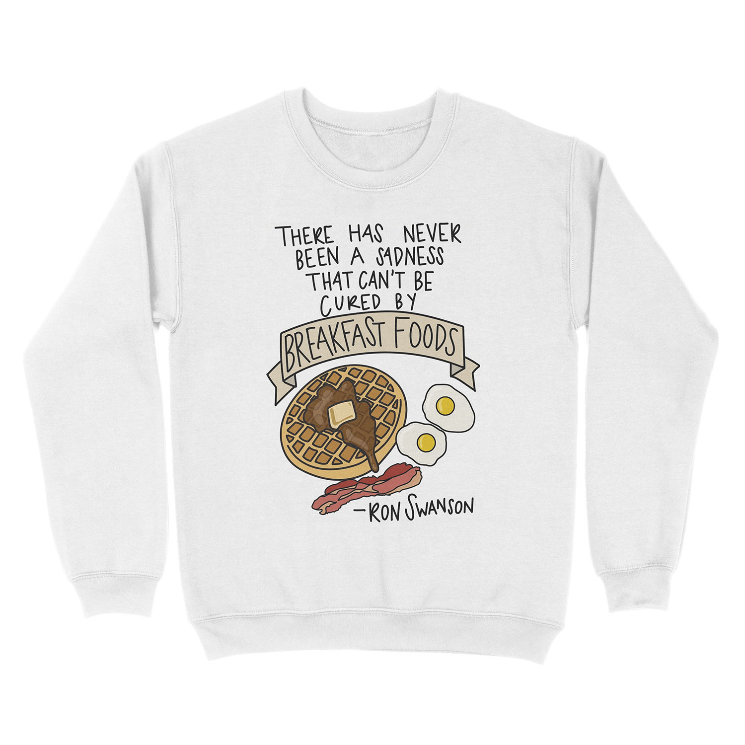 Breakfast Foods Unisex Crewneck Sweatshirt - Image 2