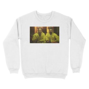 Alternative view of Breaking Bad 4k Heisenberg x Jesse Unisex Crewneck Sweatshirt
