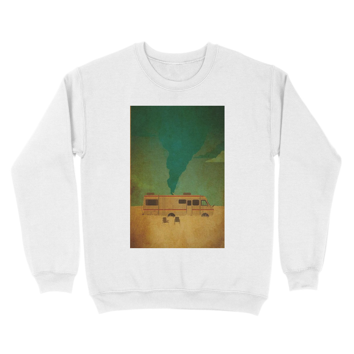 breaking bad bus Unisex Crewneck Sweatshirt - Image 2