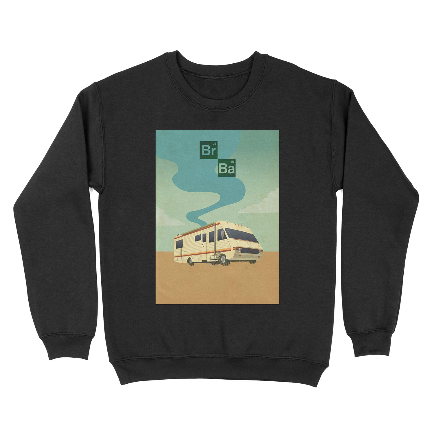 breaking bad crystal ship rv Unisex Crewneck Sweatshirt