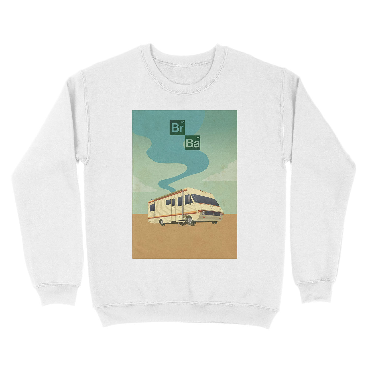 breaking bad crystal ship rv Unisex Crewneck Sweatshirt - Image 2