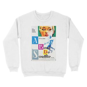 Alternative view of Breathless (À bout de souffle) Unisex Crewneck Sweatshirt