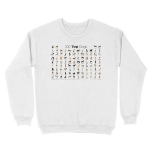 Alternative view of Breed Dog Unisex Crewneck Sweatshirt