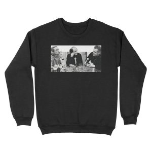 Brel, Ferré, Brassens Unisex Crewneck Sweatshirt