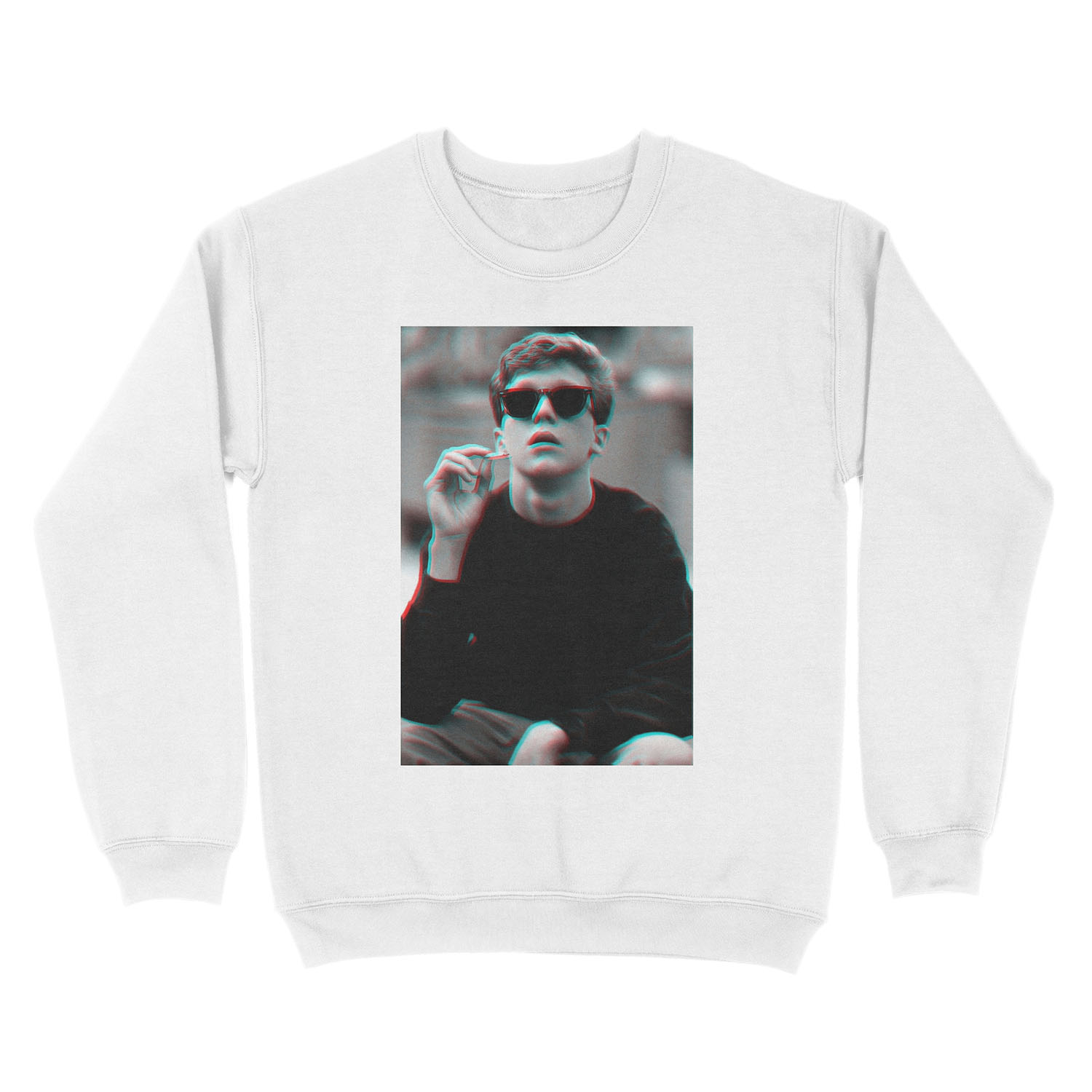 Brian Anaglyph Unisex Crewneck Sweatshirt - Image 2
