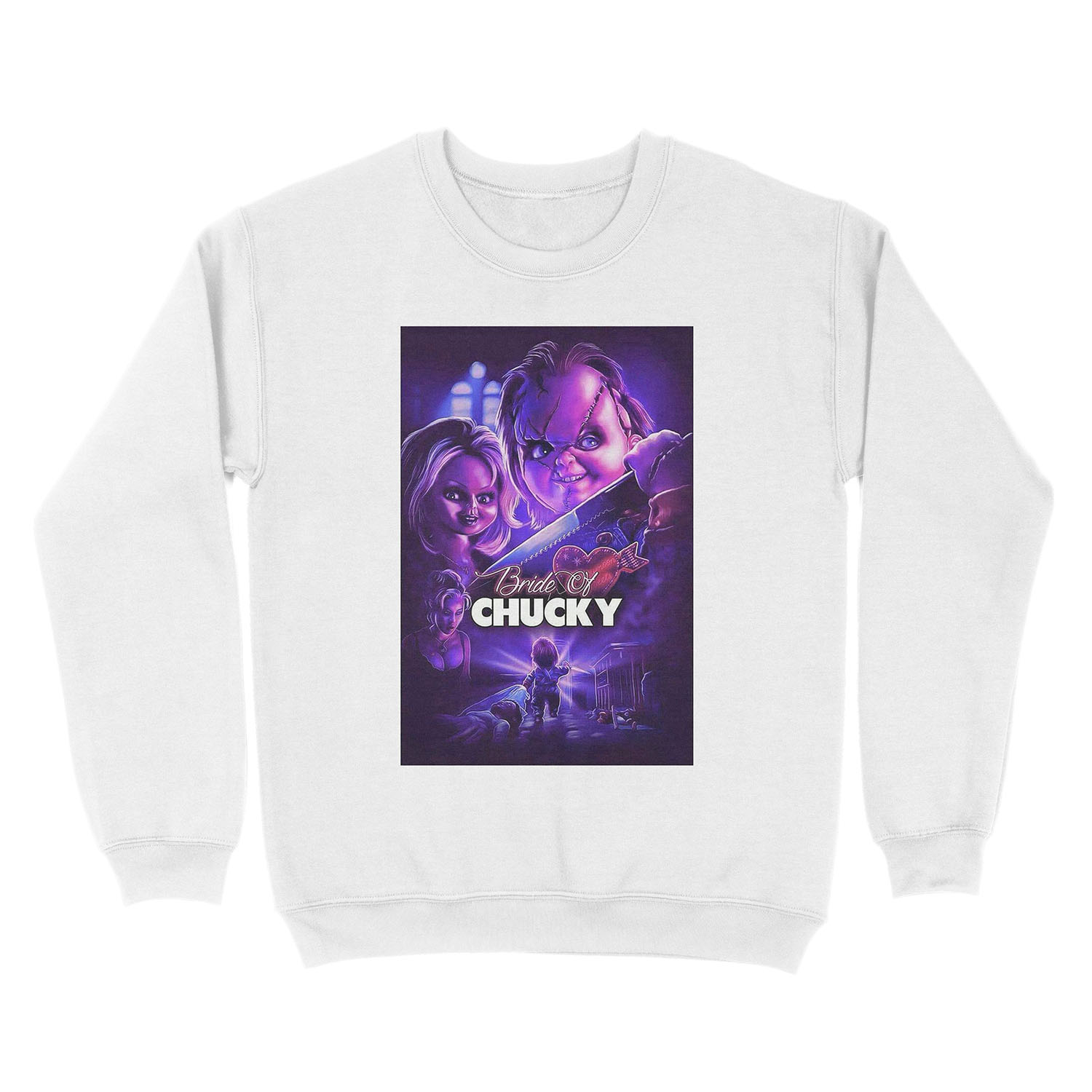 Bride of Chucky Unisex Crewneck Sweatshirt - Image 2