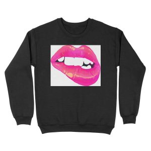 Bright Pink Teaser Unisex Crewneck Sweatshirt