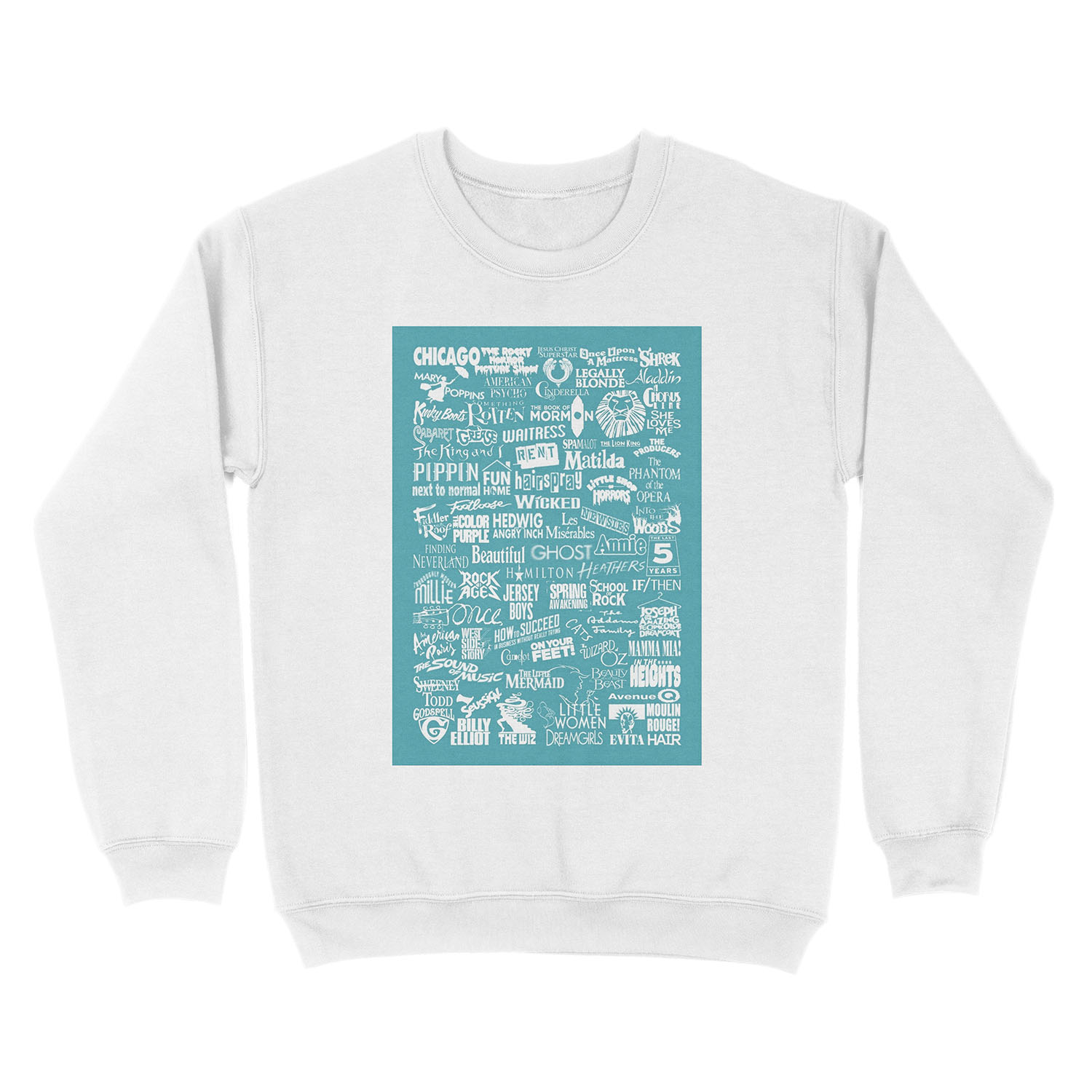 broadway baby Unisex Crewneck Sweatshirt - Image 2