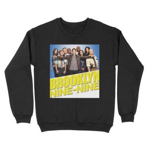 Brooklyn Nine Nine 99 - Cast and Logo Unisex Crewneck Sweatshirt