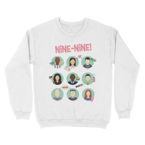 Alternative view of Brooklyn Nine-Nine Squad Unisex Crewneck Sweatshirt