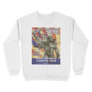 Alternative view of Brotherhood Propaganda Unisex Crewneck Sweatshirt