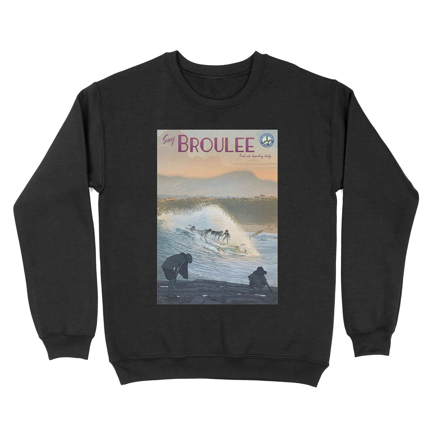 Broulee Unisex Crewneck Sweatshirt