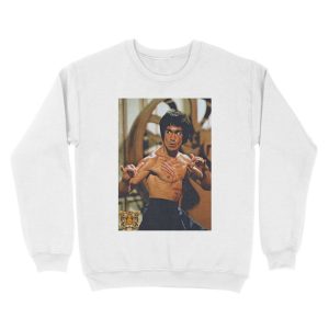 Alternative view of bruce lee Unisex Crewneck Sweatshirt