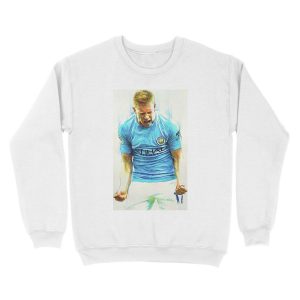 Alternative view of Bruyne Art Illustration Unisex Crewneck Sweatshirt