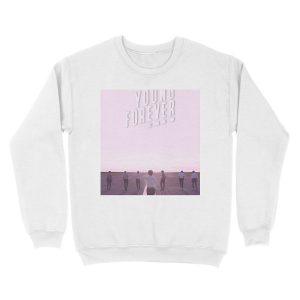 Alternative view of BTS/Bangtan Sonyeondan - Young Forever (Pink) Unisex Crewneck Sweatshirt