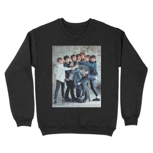 BTS CUTE ASS POSTER Unisex Crewneck Sweatshirt