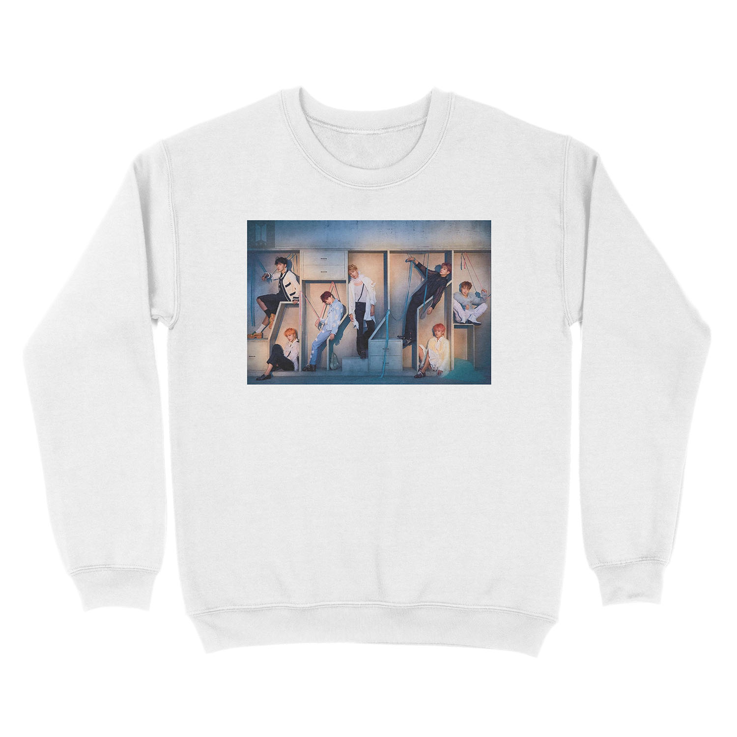 BTS love yourself answer Unisex Crewneck Sweatshirt - Image 2
