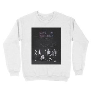 Alternative view of BTS - Love Yourself: Taer - O ver Unisex Crewneck Sweatshirt