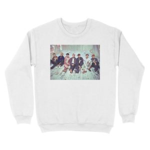 Alternative view of BTS Wings ComeBack v2 Unisex Crewneck Sweatshirt
