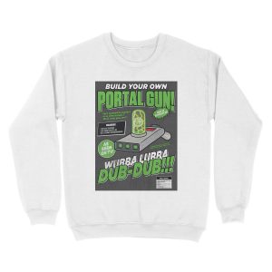 Alternative view of Build Your Own Portal Gun Unisex Crewneck Sweatshirt