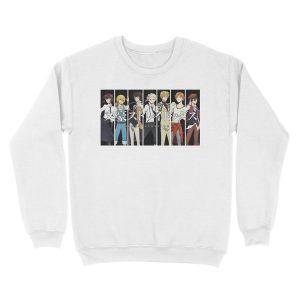 Alternative view of Bungou Stray Dogs Anime Unisex Crewneck Sweatshirt