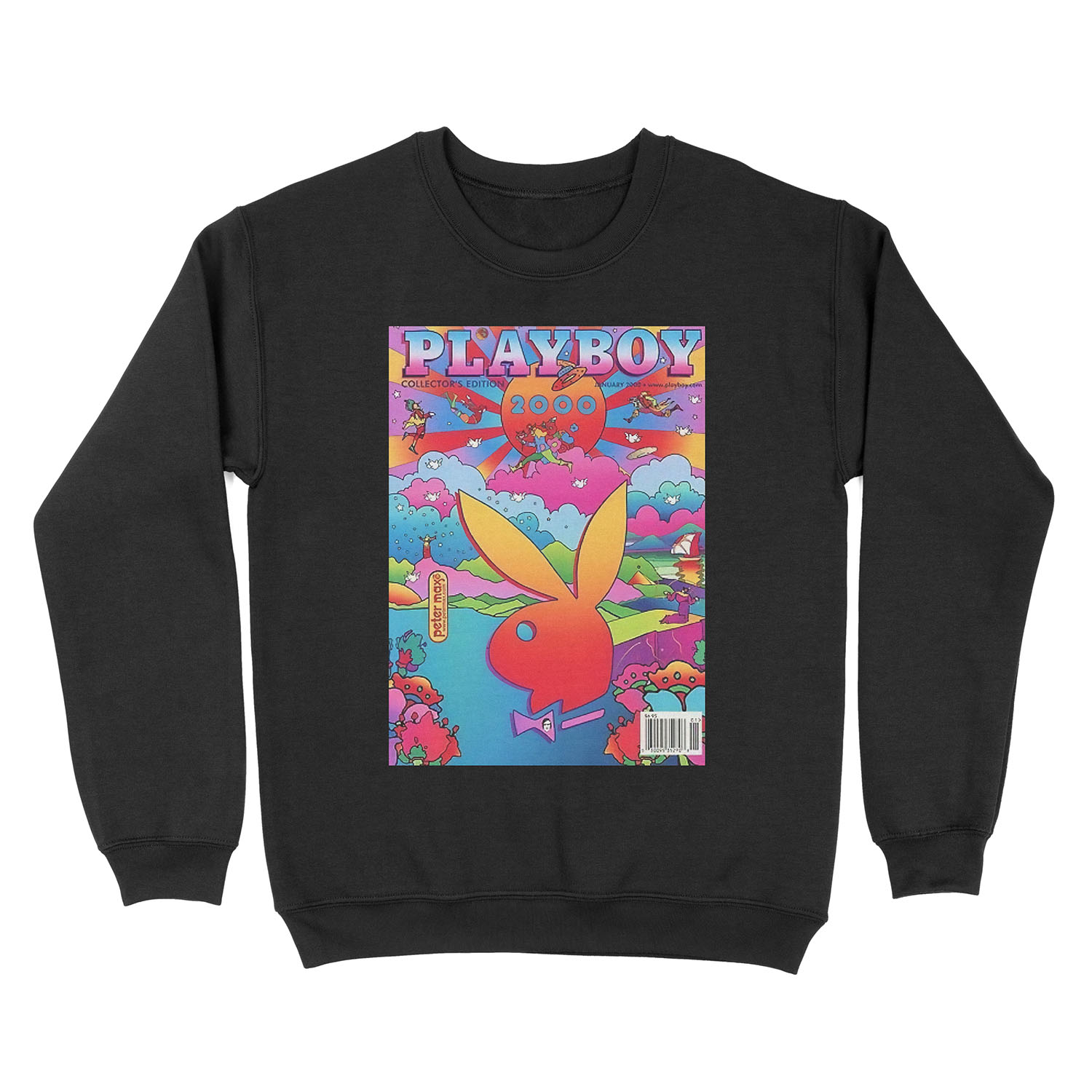 bunny vintage 80s 90s aesthetic Unisex Crewneck Sweatshirt