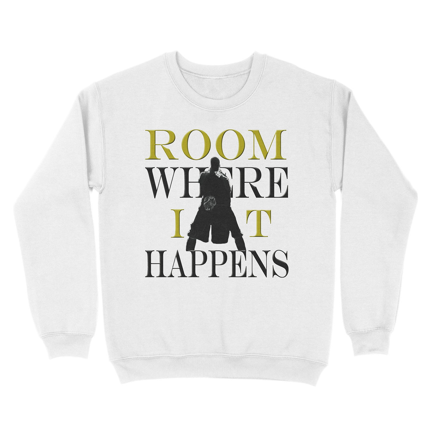 Burr Room Where It Happens Unisex Crewneck Sweatshirt - Image 2