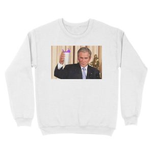 Alternative view of Bush Sippin Unisex Crewneck Sweatshirt