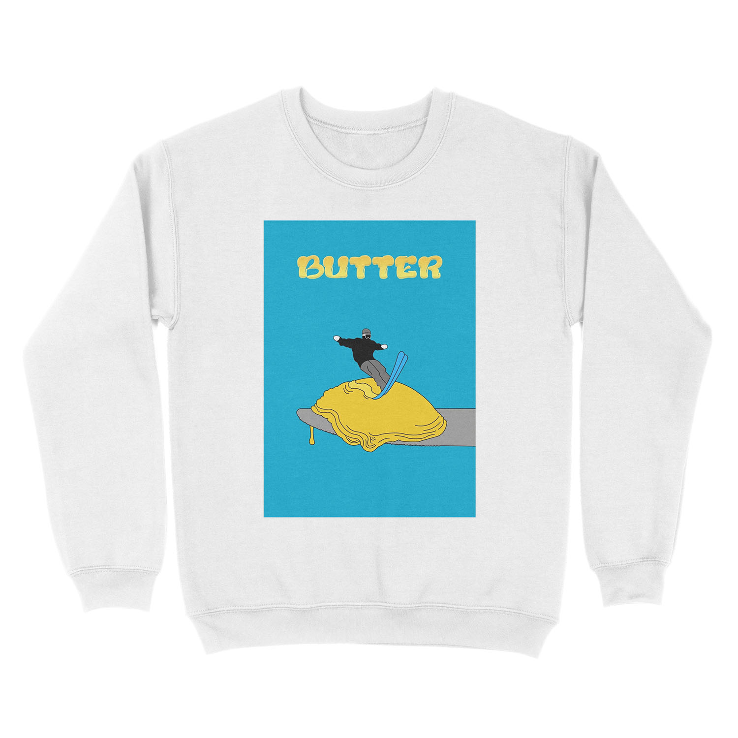 Butter Unisex Crewneck Sweatshirt - Image 2