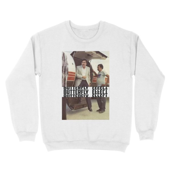 butterfly effect Unisex Crewneck Sweatshirt - Image 2