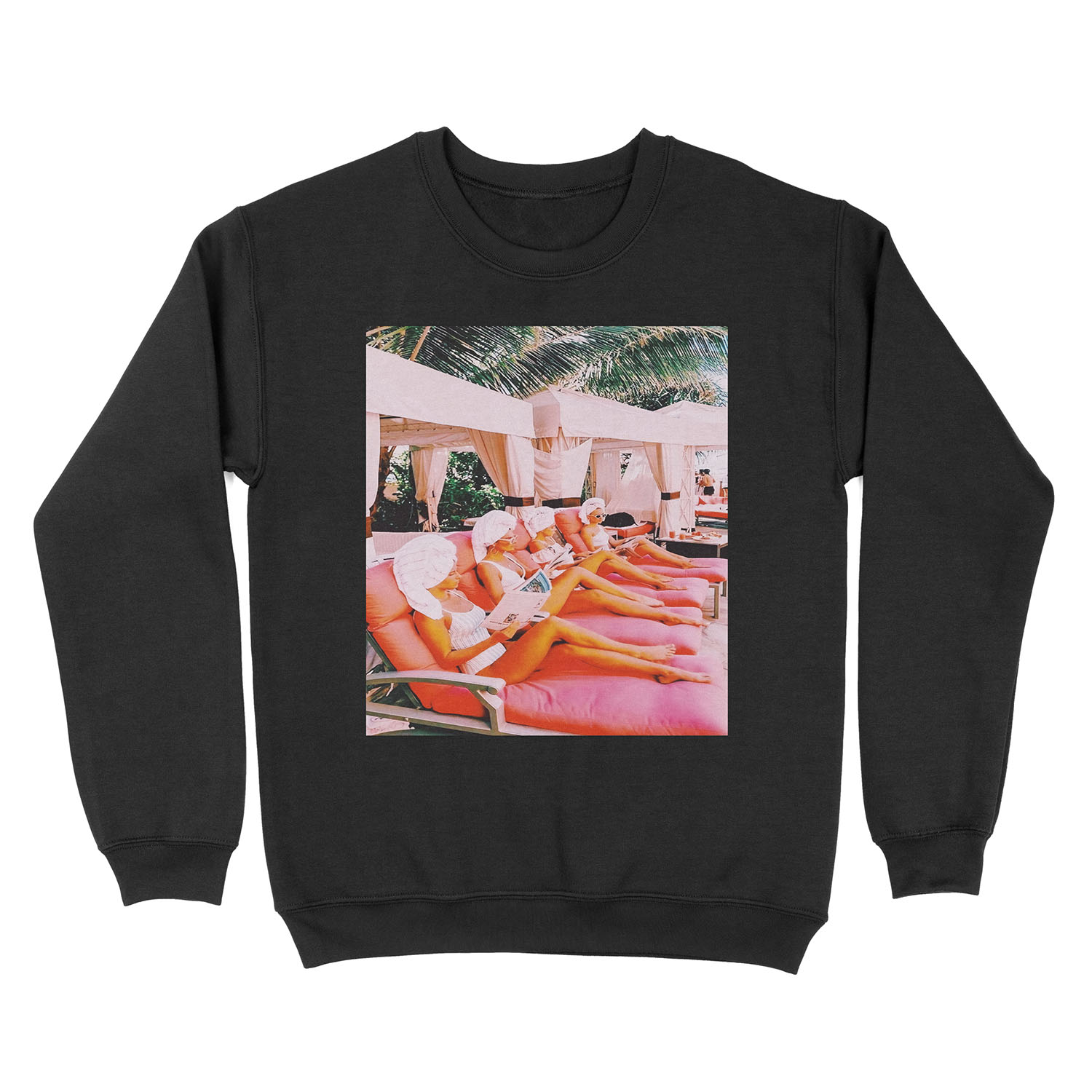 BY THE POOL Unisex Crewneck Sweatshirt