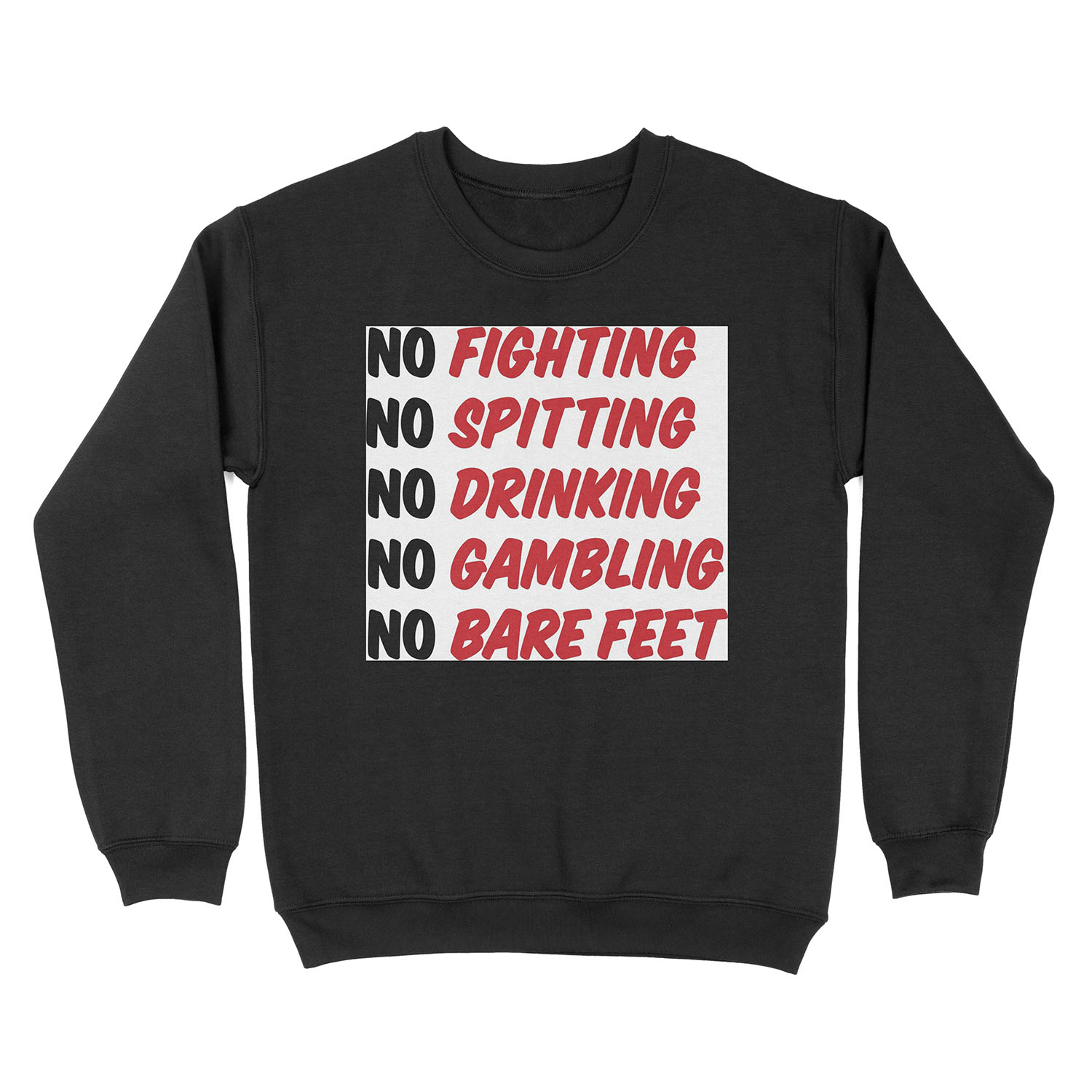 Caddyshack Rules Sign Unisex Crewneck Sweatshirt