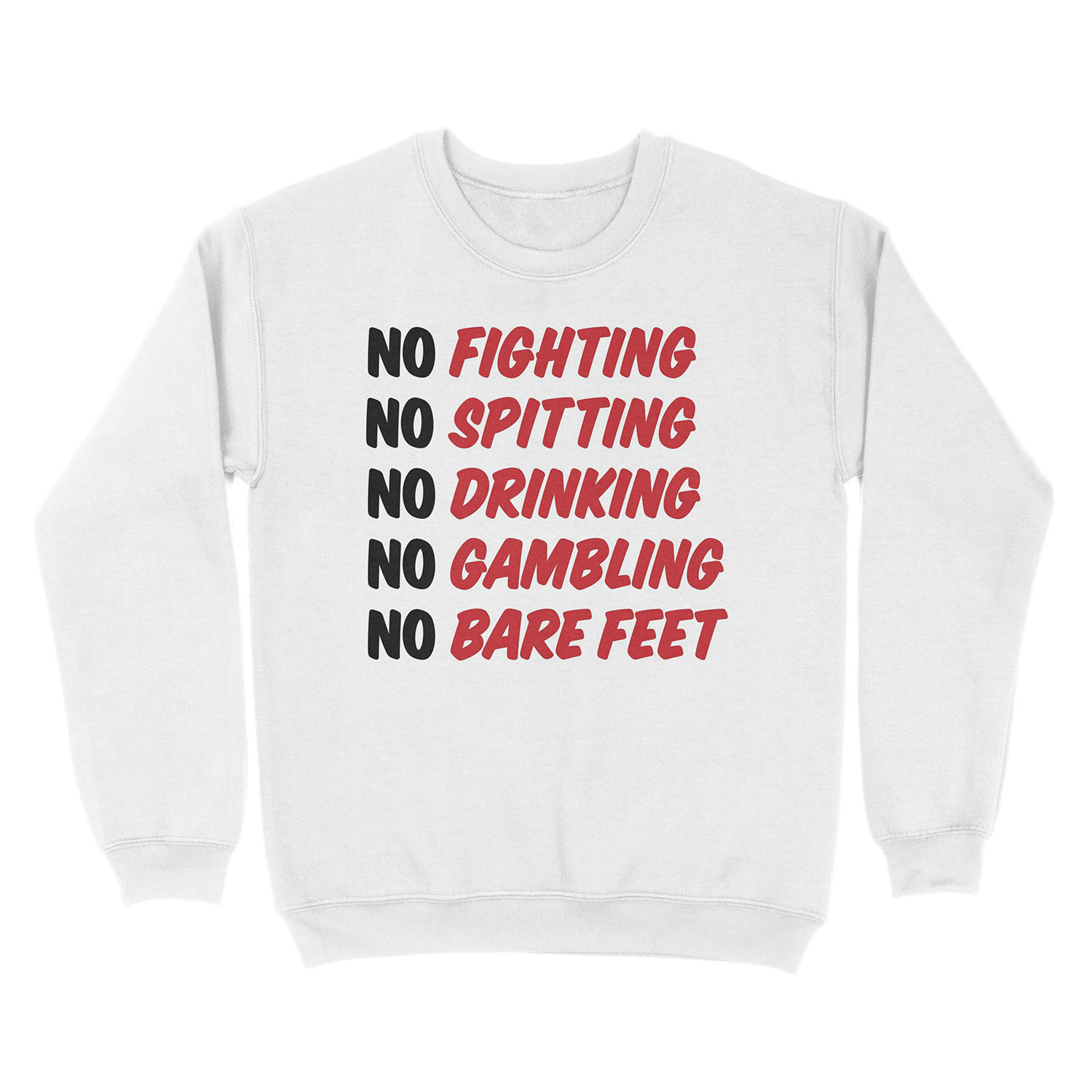 Caddyshack Rules Sign Unisex Crewneck Sweatshirt - Image 2