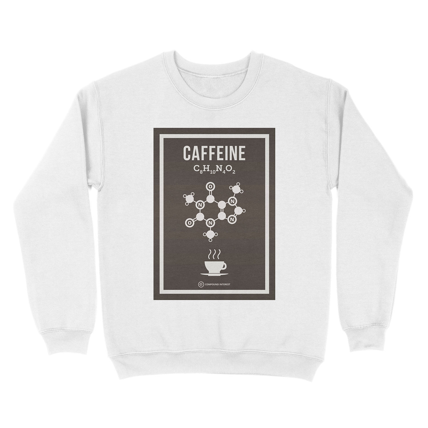 Caffeine Unisex Crewneck Sweatshirt - Image 2