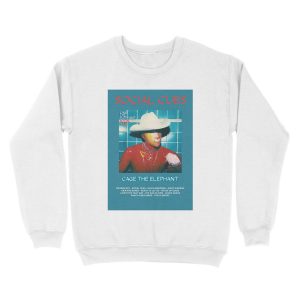 Alternative view of cage the elephant- social cues Unisex Crewneck Sweatshirt