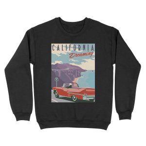 CALIFORNIA DREAMING Unisex Crewneck Sweatshirt