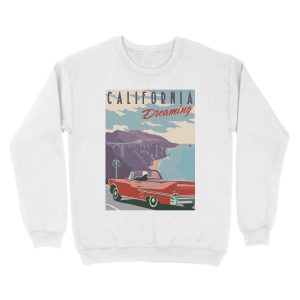 Alternative view of CALIFORNIA DREAMING Unisex Crewneck Sweatshirt