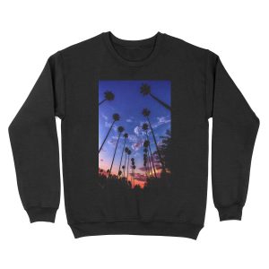 California Sunset Unisex Crewneck Sweatshirt