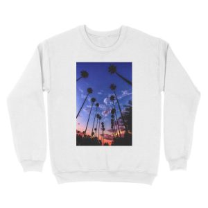 Alternative view of California Sunset Unisex Crewneck Sweatshirt