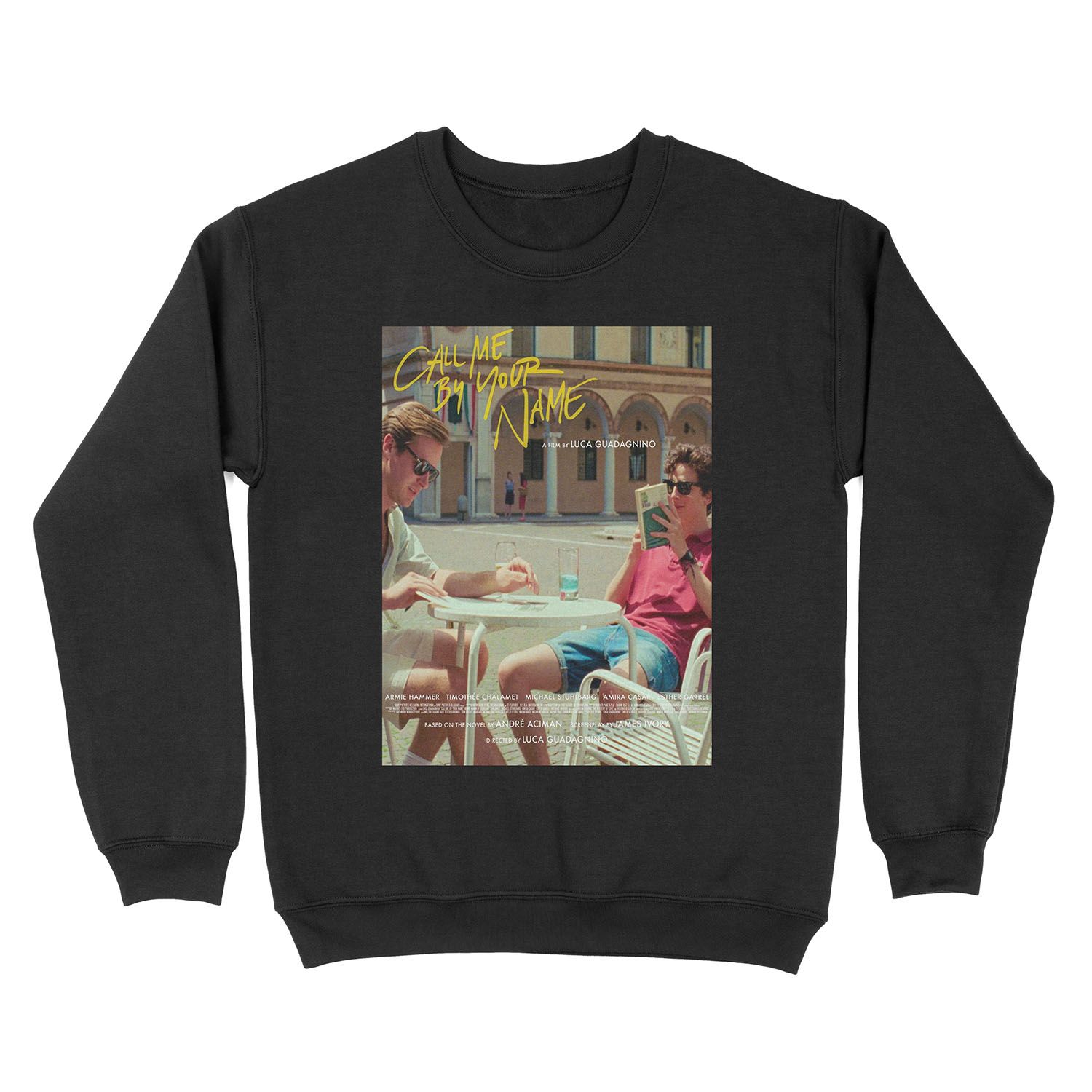 Call Me By Your Name alternate film poster Unisex Crewneck Sweatshirt