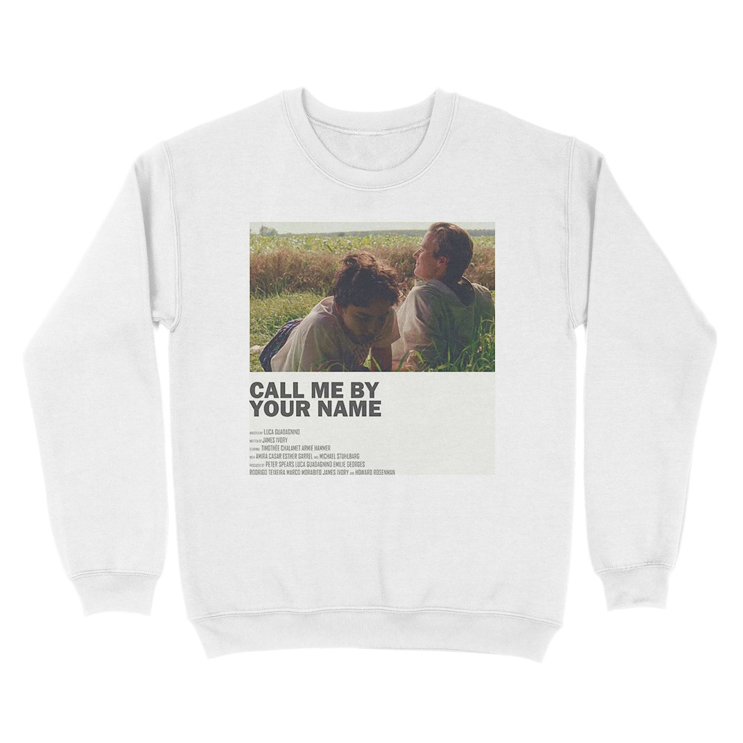 Call Me By Your Name Alternate Movie Unisex Crewneck Sweatshirt - Image 2