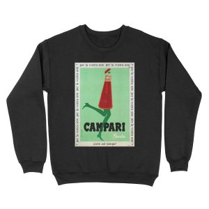 Campari - Print Unisex Crewneck Sweatshirt