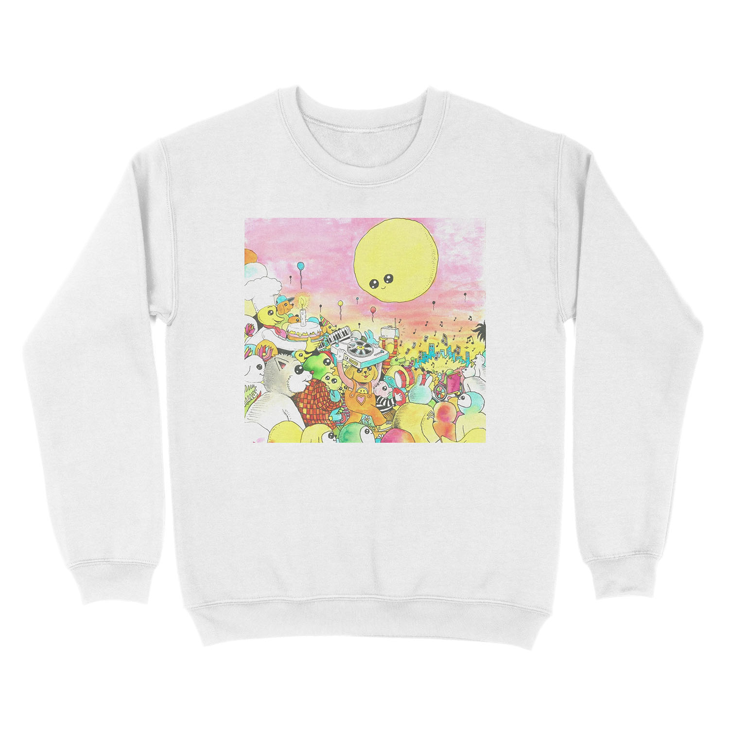 Campfire Melodies Unisex Crewneck Sweatshirt - Image 2