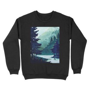 Canadian Mountain Unisex Crewneck Sweatshirt